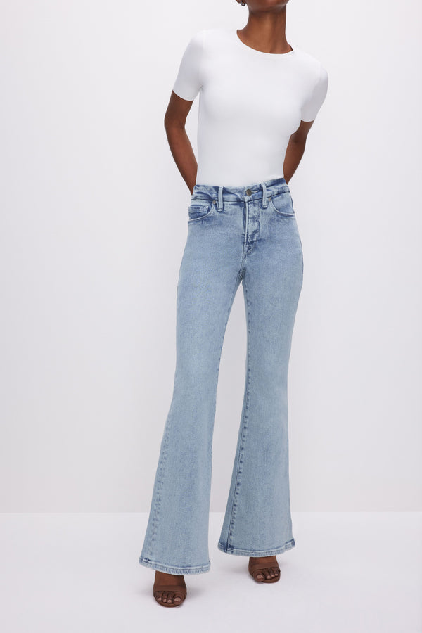 Good Petite Flare Jeans fit module