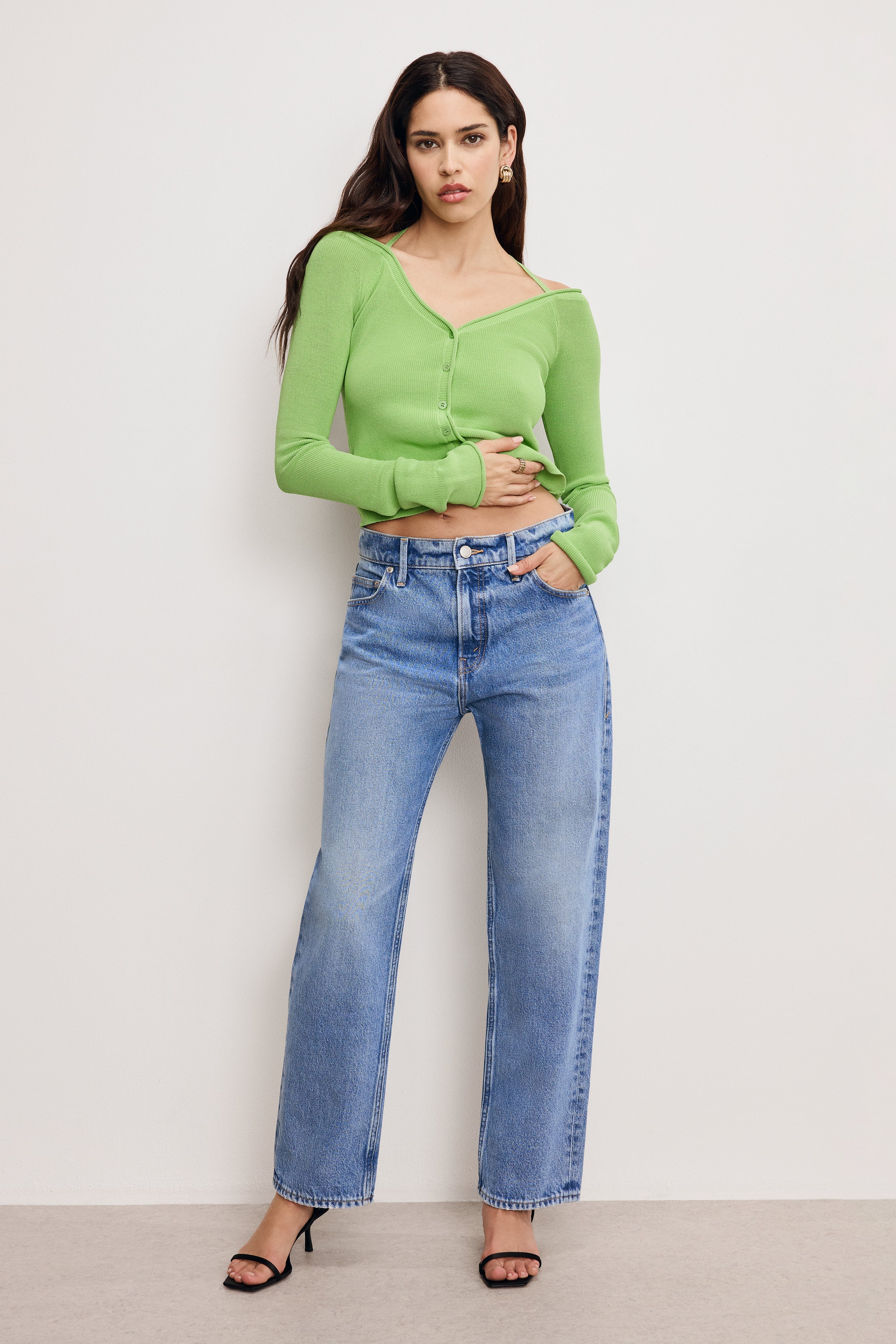 GOOD RELAXED STRAIGHT JEANS | INDIGO885 – GOOD AMERICAN