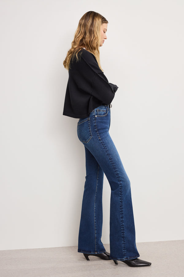 ALWAYS FITS GOOD CLASSIC BOOTCUT JEANS | INDIGO446