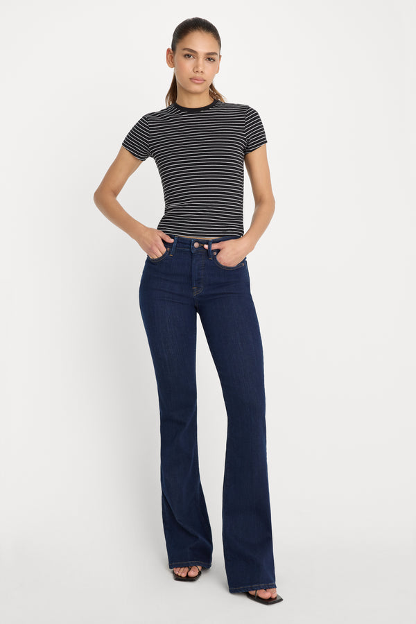 GOOD LEGS FLARE JEANS | INDIGO1153