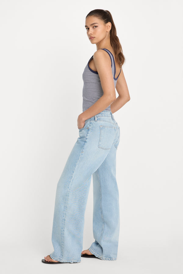 VINTAGE LOW LOOSE JEANS | INDIGO1223