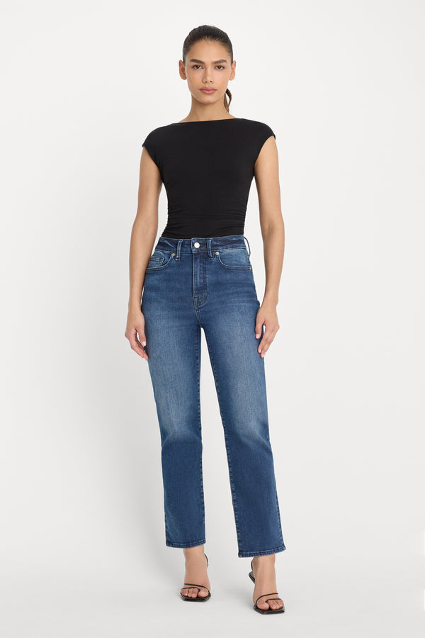 ALWAYS FITS GOOD LEGS STRAIGHT JEANS | INDIGO446