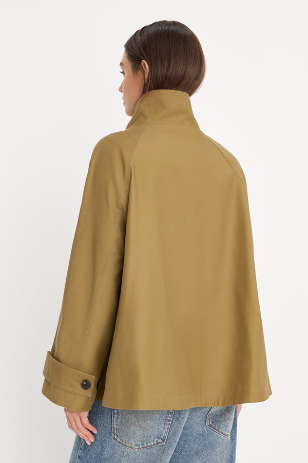 THE FUNNEL NECK TRENCH | FATIGUE