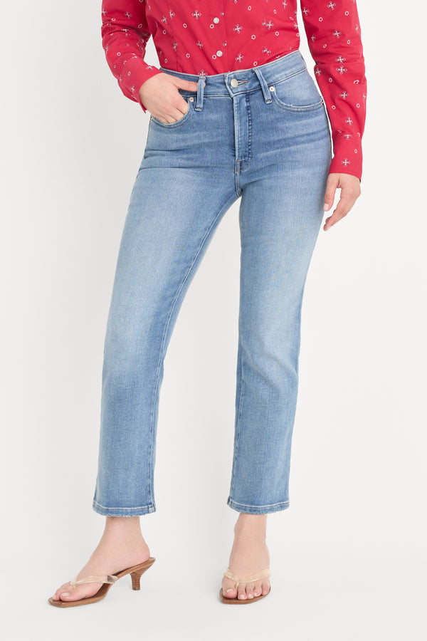 DOLLY JOLEANS PETITE STRAIGHT JEANS | INDIGO1195