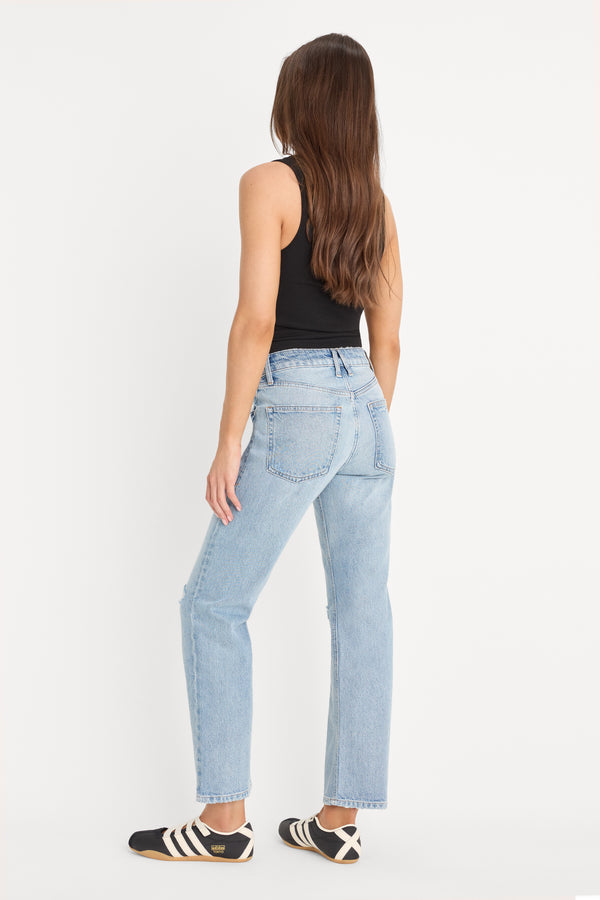 VINTAGE STRAIGHT ANKLE JEANS | INDIGO1252