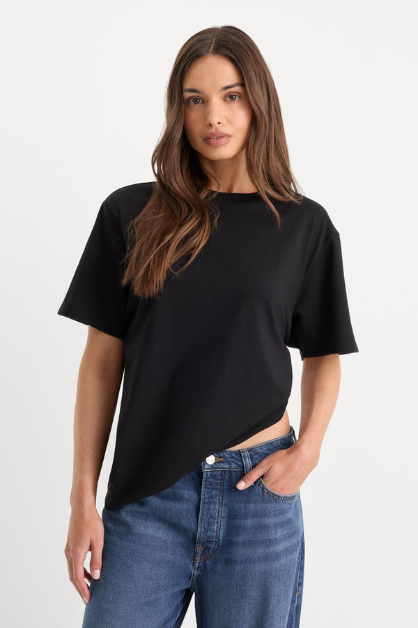 THE OVERSIZED TEE | BLACK001