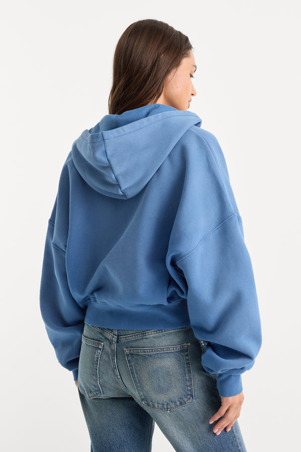 THE ZIP UP SWEATSHIRT | BLUE DRIFT