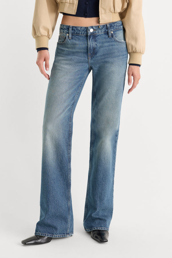 VINTAGE LOW RISE BOOTCUT JEANS | INDIGO1282