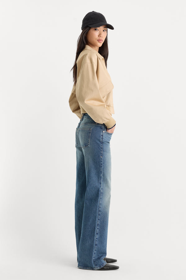 VINTAGE LOW RISE BOOTCUT JEANS | INDIGO1282