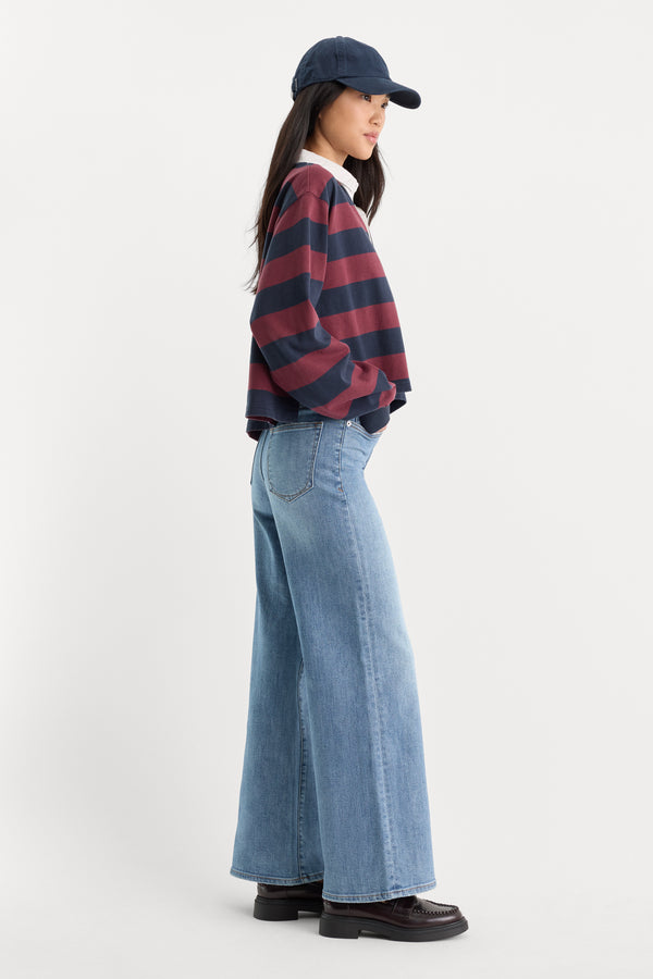 GOOD WAIST PALAZZO ANKLE JEANS | CEDARWICK