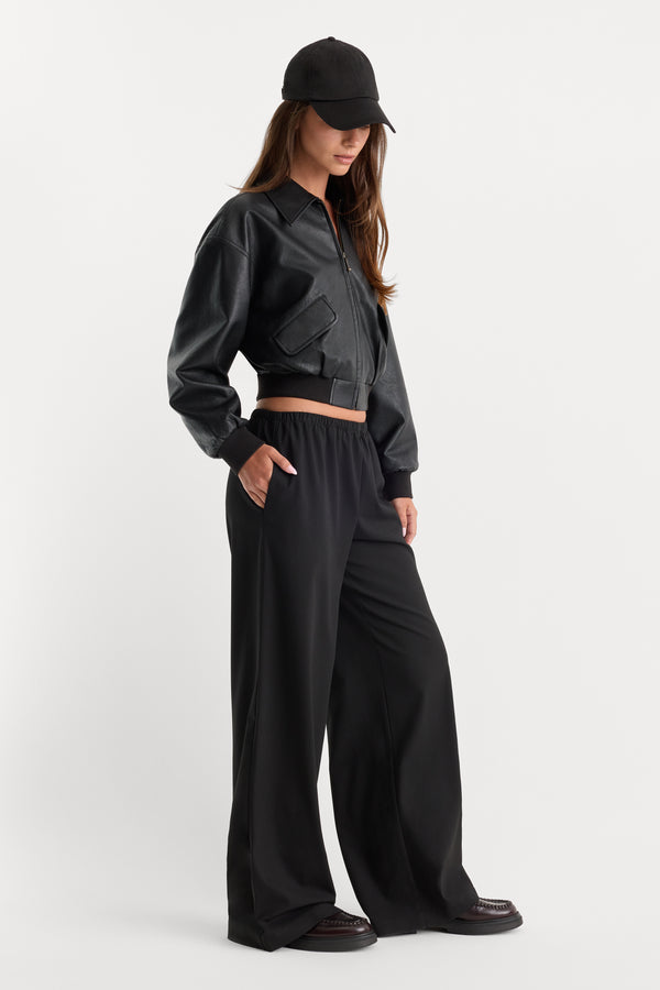 THE PULL ON TROUSER | BLACK001