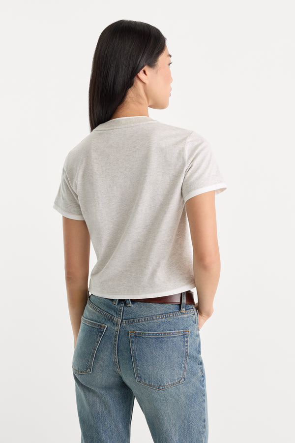 THE LAYERED TEE | VINTAGE GREY