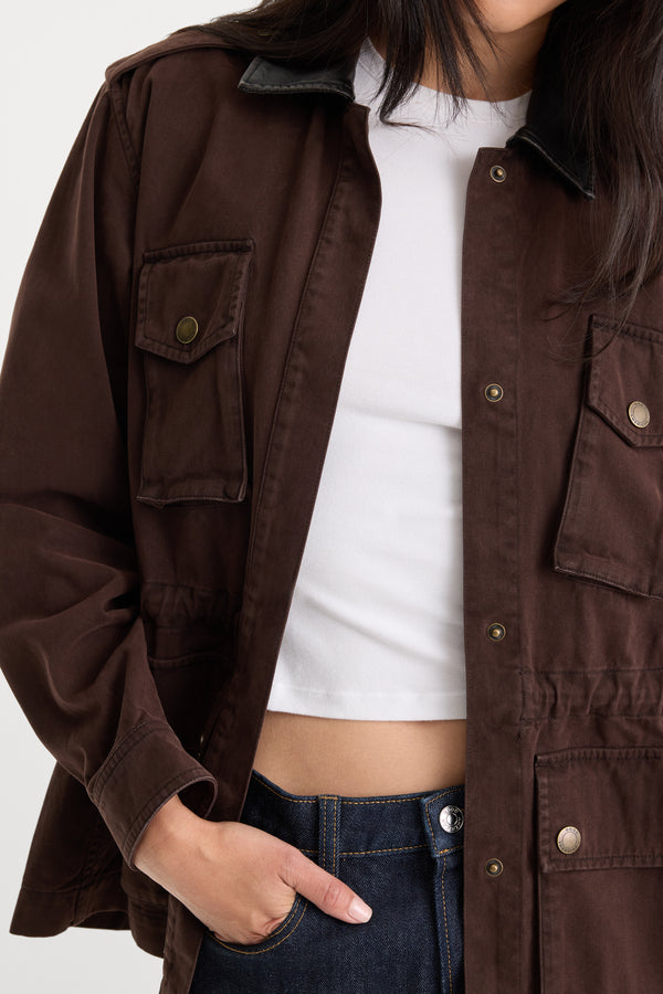 THE FIELD JACKET | ESPRESSO