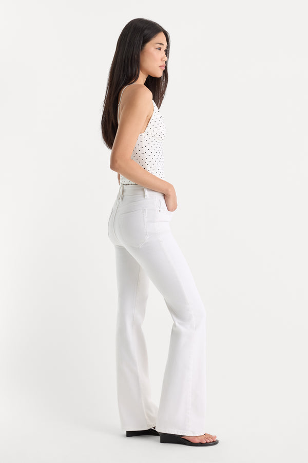 ALWAYS FITS GOOD CLASSIC BOOTCUT JEANS | WHITE