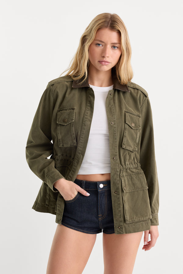 THE FIELD JACKET | TEA BARK