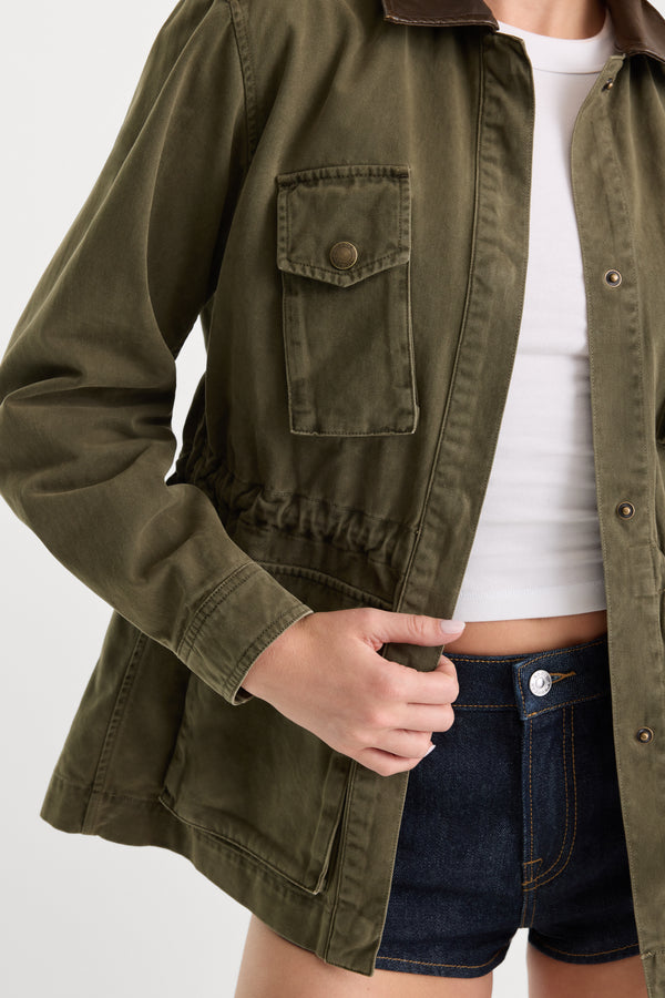 THE FIELD JACKET | TEA BARK