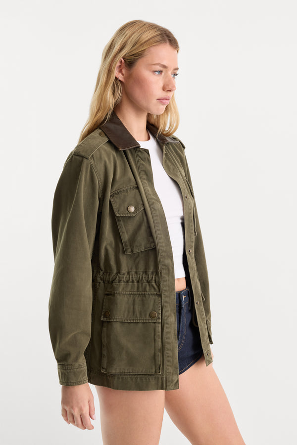 THE FIELD JACKET | TEA BARK