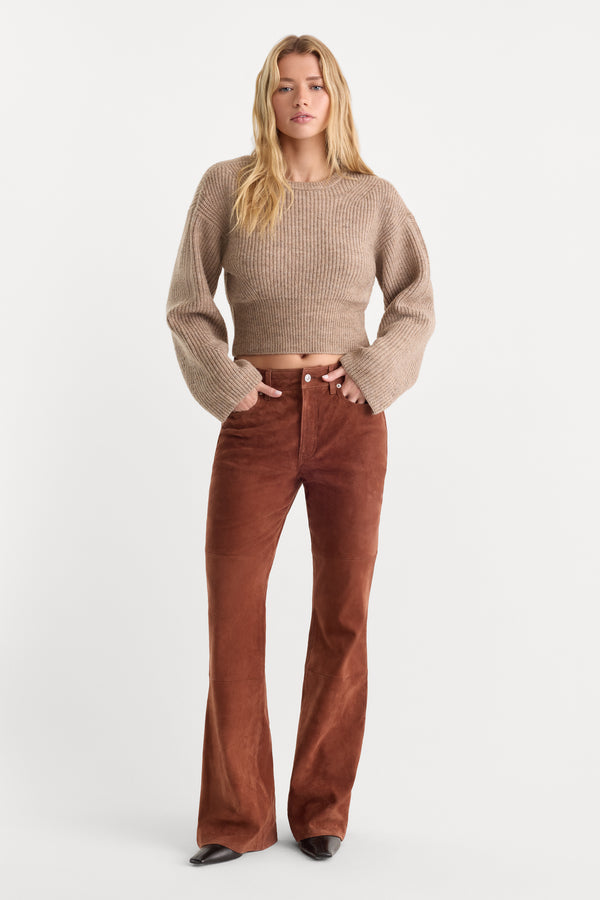 THE CHUNKY KNIT SWEATER | DUSK