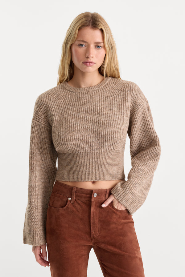 THE CHUNKY KNIT SWEATER | DUSK