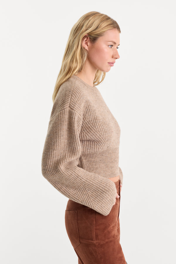 THE CHUNKY KNIT SWEATER | DUSK