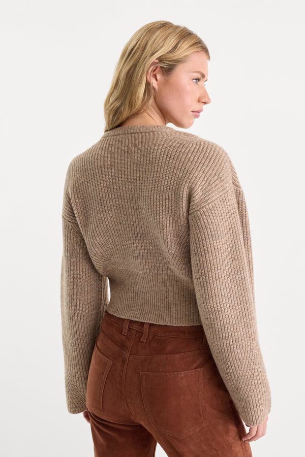 THE CHUNKY KNIT SWEATER | DUSK