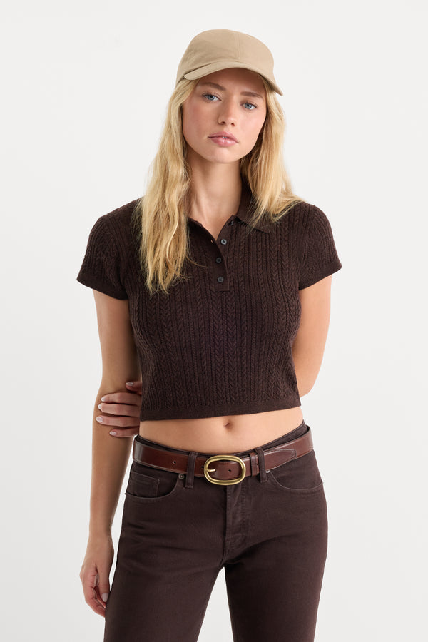THE MICRO CABLE POLO | ESPRESSO