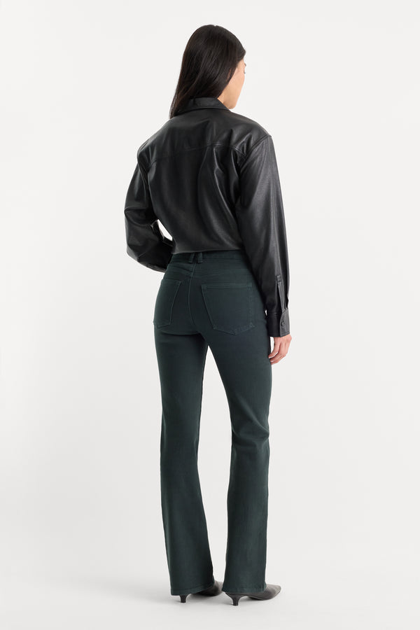 GOOD CLASSIC BOOTCUT JEANS | FOREST GREEN