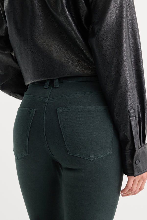 GOOD CLASSIC BOOTCUT JEANS | FOREST GREEN
