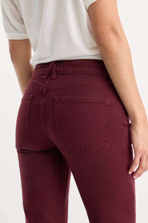 VINTAGE LOW RISE BOOTCUT JEANS | BERRY NOIR