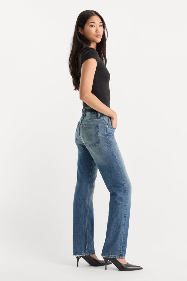 VINTAGE STRAIGHT JEANS | INDIGO1282