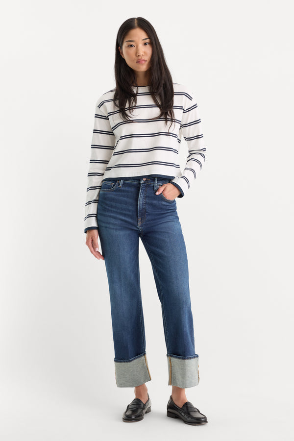 GOOD TRUE STRAIGHT JEANS | INDIGO1230