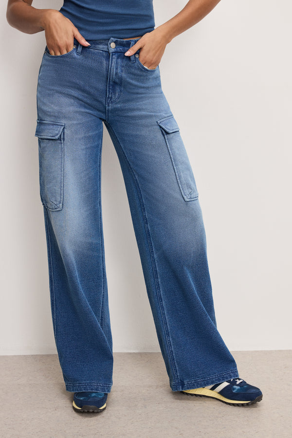 JEANIUS GOOD SKATE CARGO PANTS | INDIGO900
