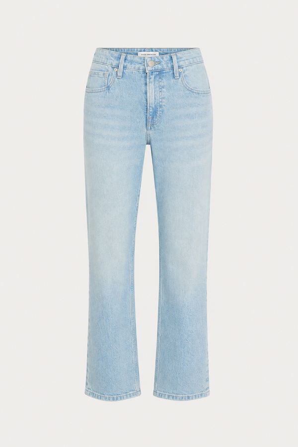 GOOD ICON STRAIGHT ANKLE JEANS | INDIGO1137