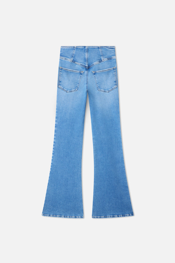 DOLLY CORSET JEANS | INDIGO1090