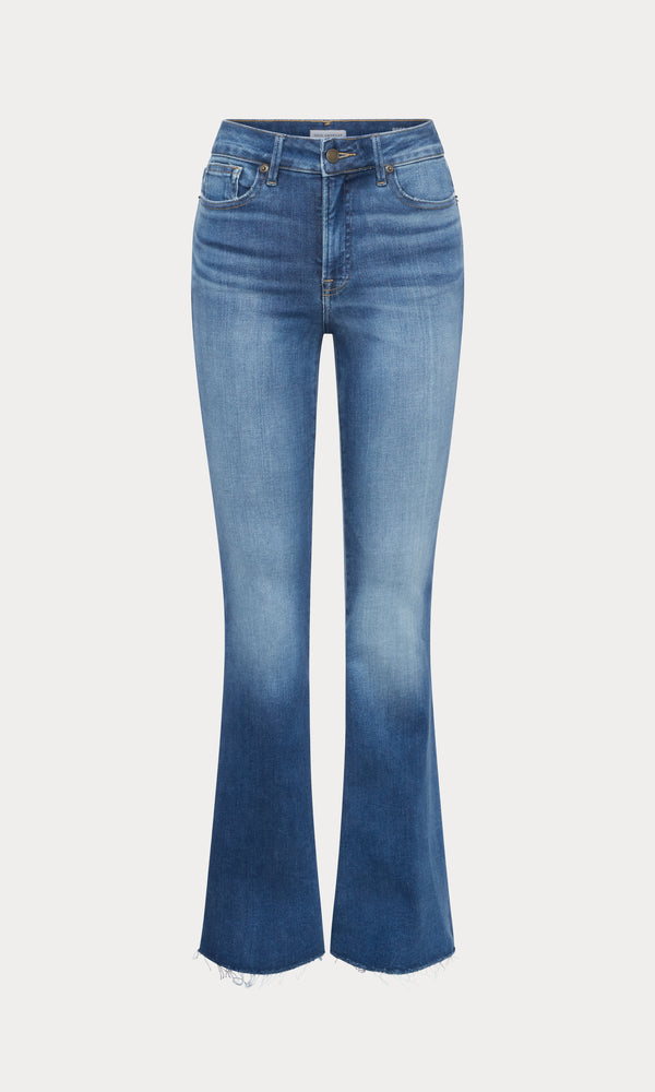 SOFT TECH GOOD LEGS FLARE JEANS | INDIGO1211