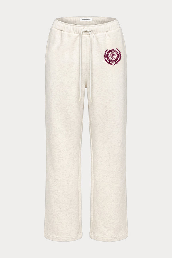 THE BRUSHED FLEECE SWEATPANT | OATMEAL