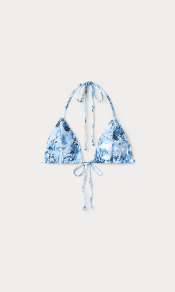 PRINT STRING BIKINI TOP | BLUE ANGEL PRINT