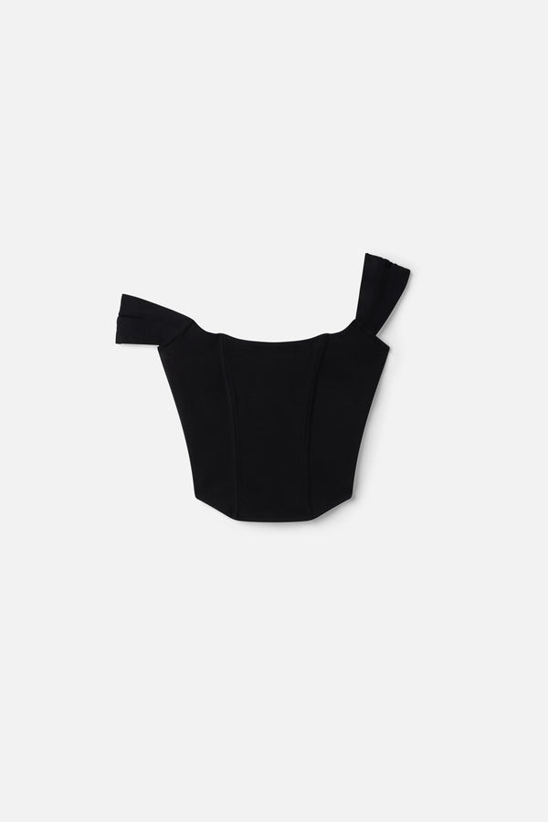 DOLLY SUPER STRETCH CORSET TOP | BLACK001