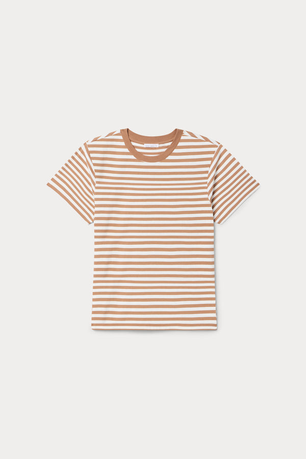 THE OVERSIZED TEE | CLEAN STRIPE HEARTH