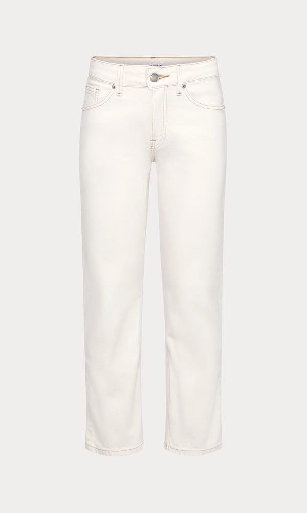 VINTAGE STRAIGHT ANKLE JEANS | ECRU001