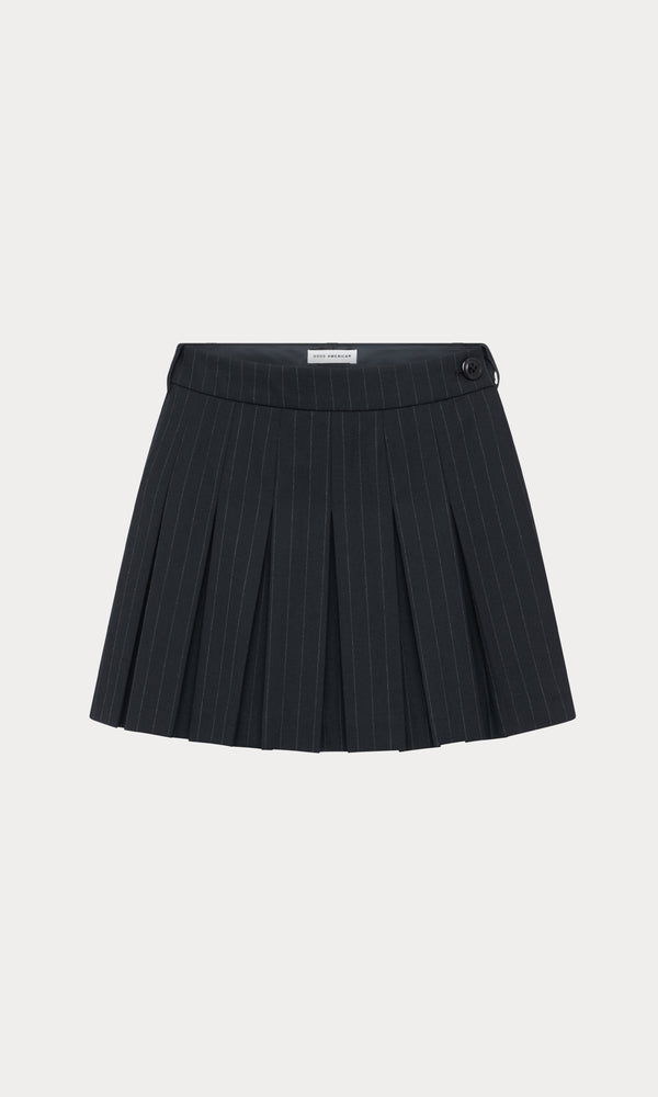 THE PLEATED SKORT | ROYAL STRIPE