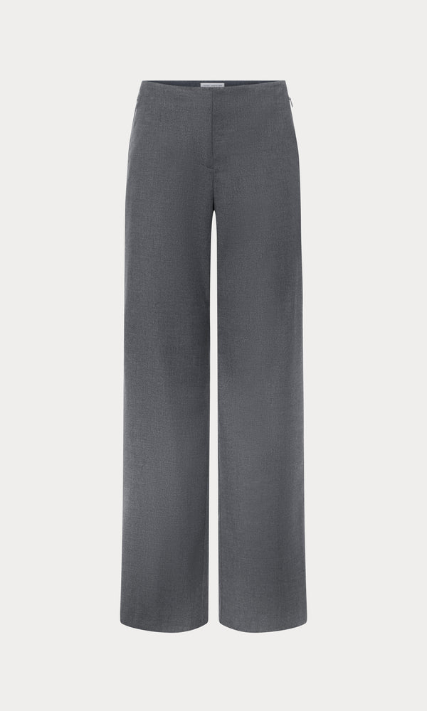 THE LOW RISE TROUSER | ASH