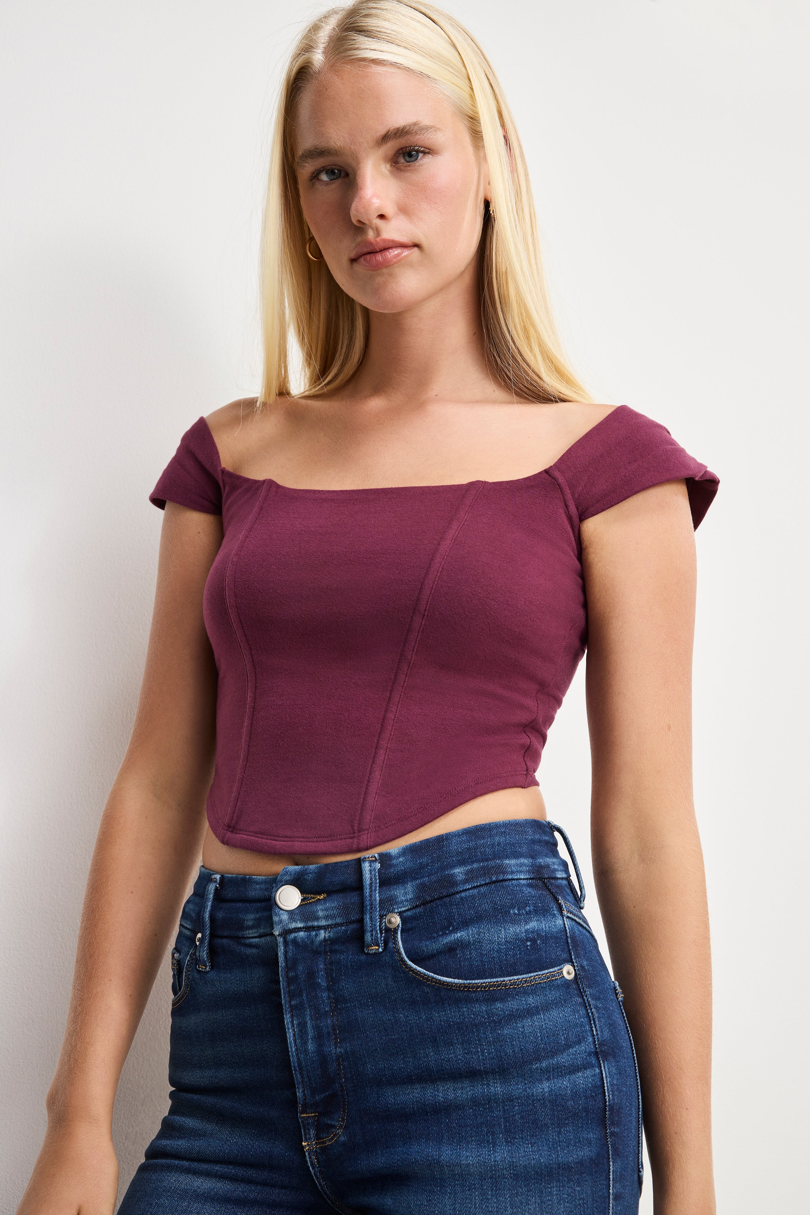 DOLLY SUPER STRETCH CORSET TOP | FIG007 – GOOD AMERICAN