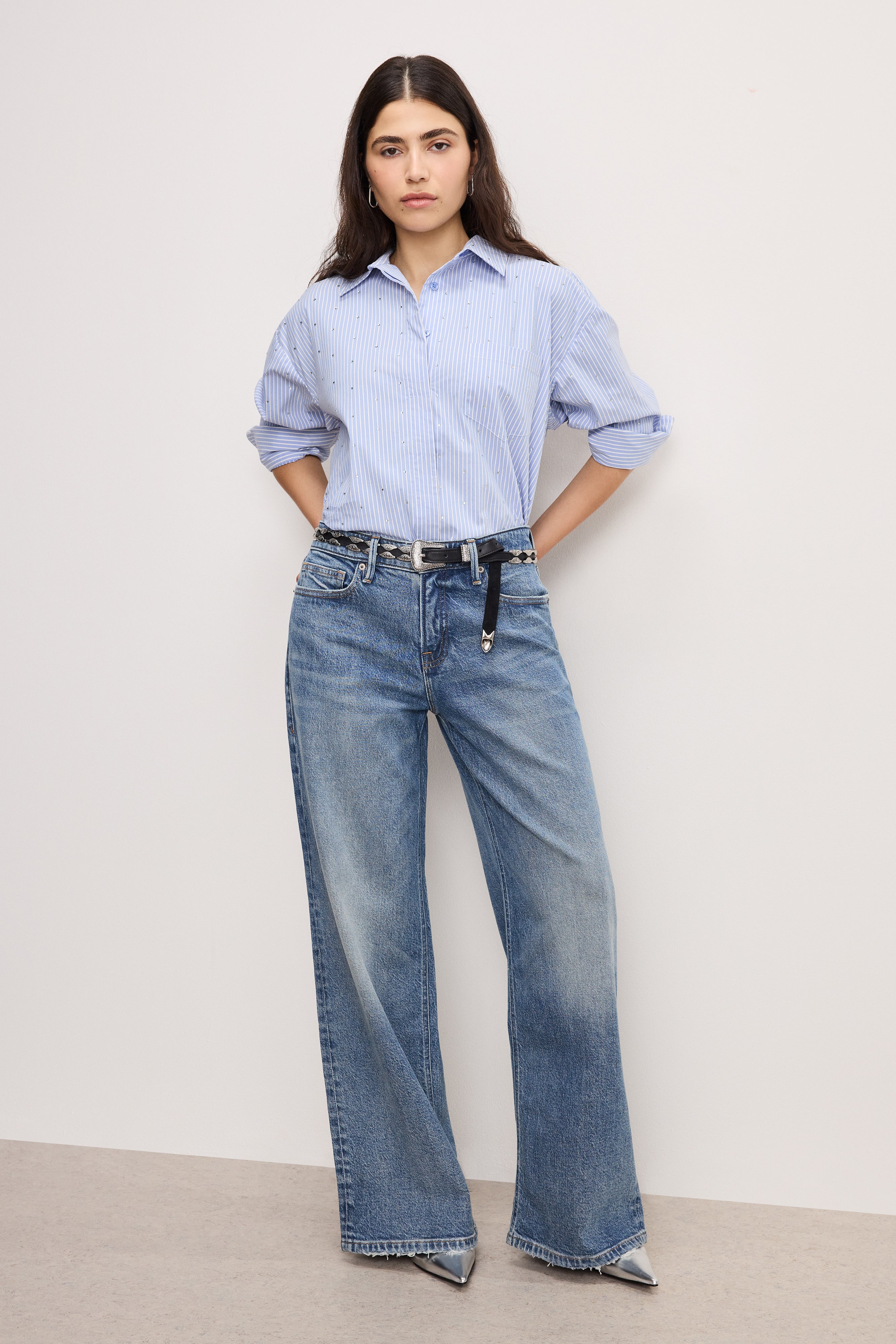 GOOD EASE PETITE RELAXED JEANS