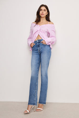 ALWAYS FITS GOOD LEGS STRAIGHT JEANS LONG | INDIGO316