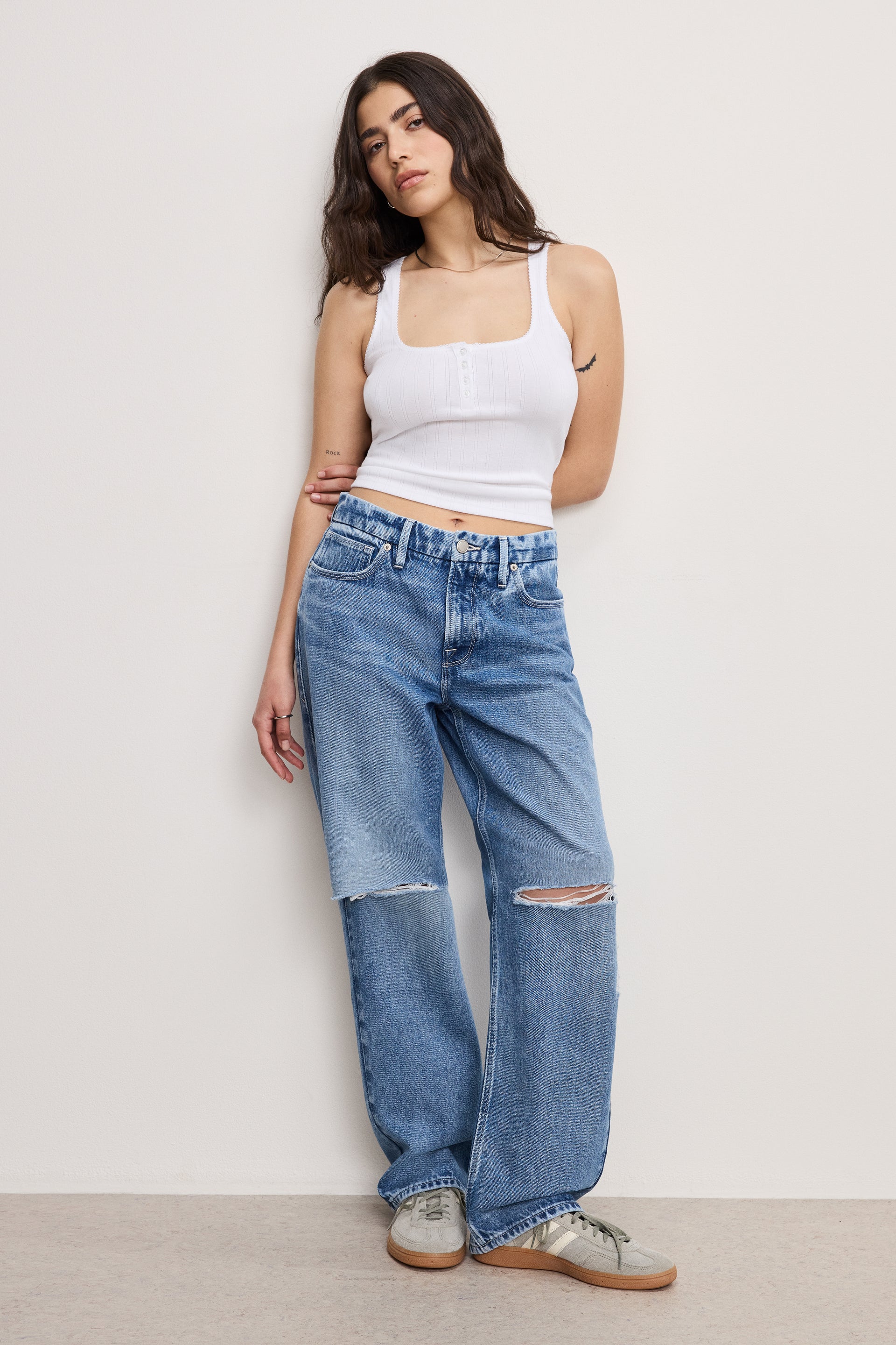GOOD PETITE 90S JEANS INDIGO893