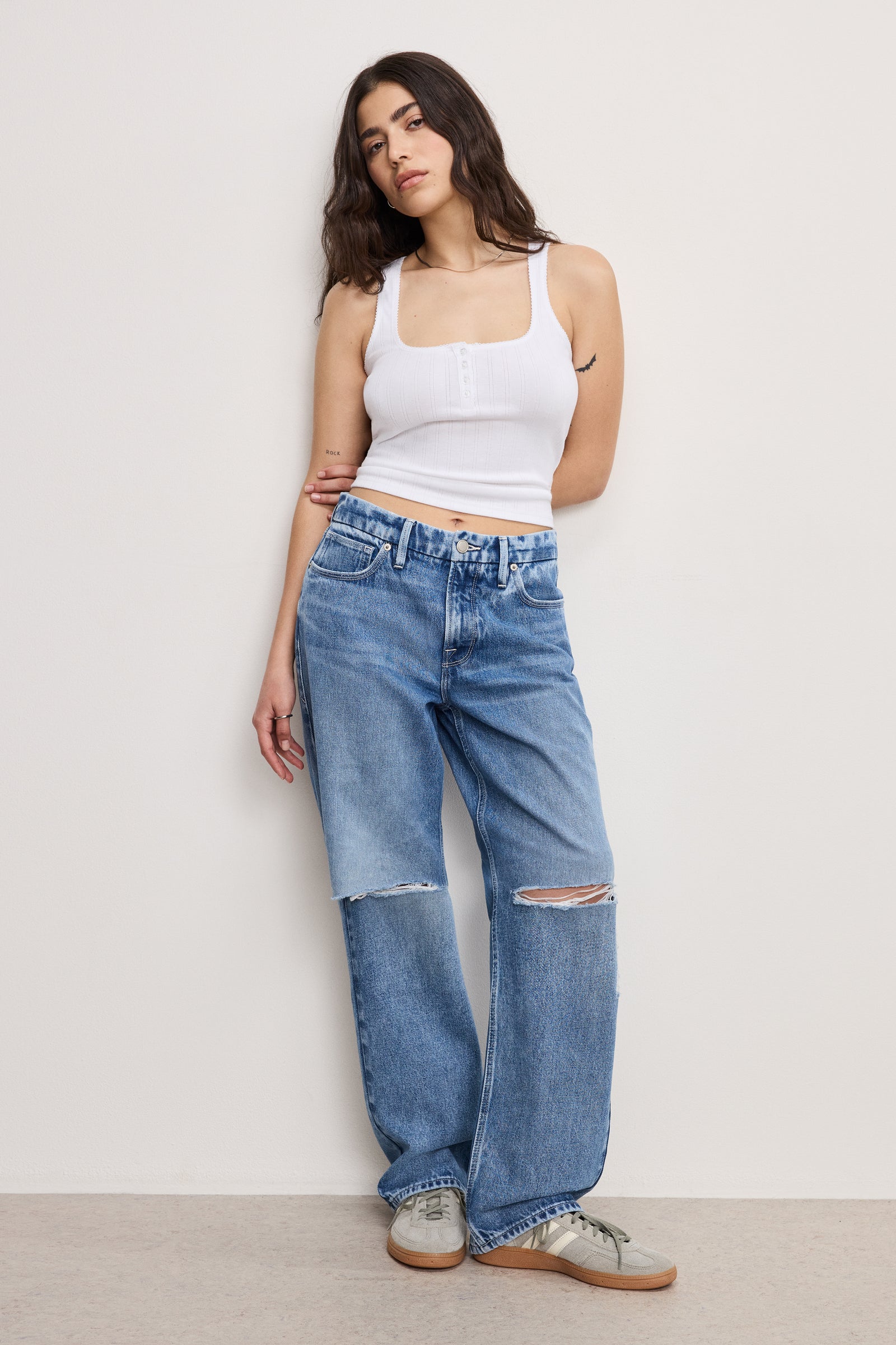 GOOD PETITE 90S JEANS | INDIGO893