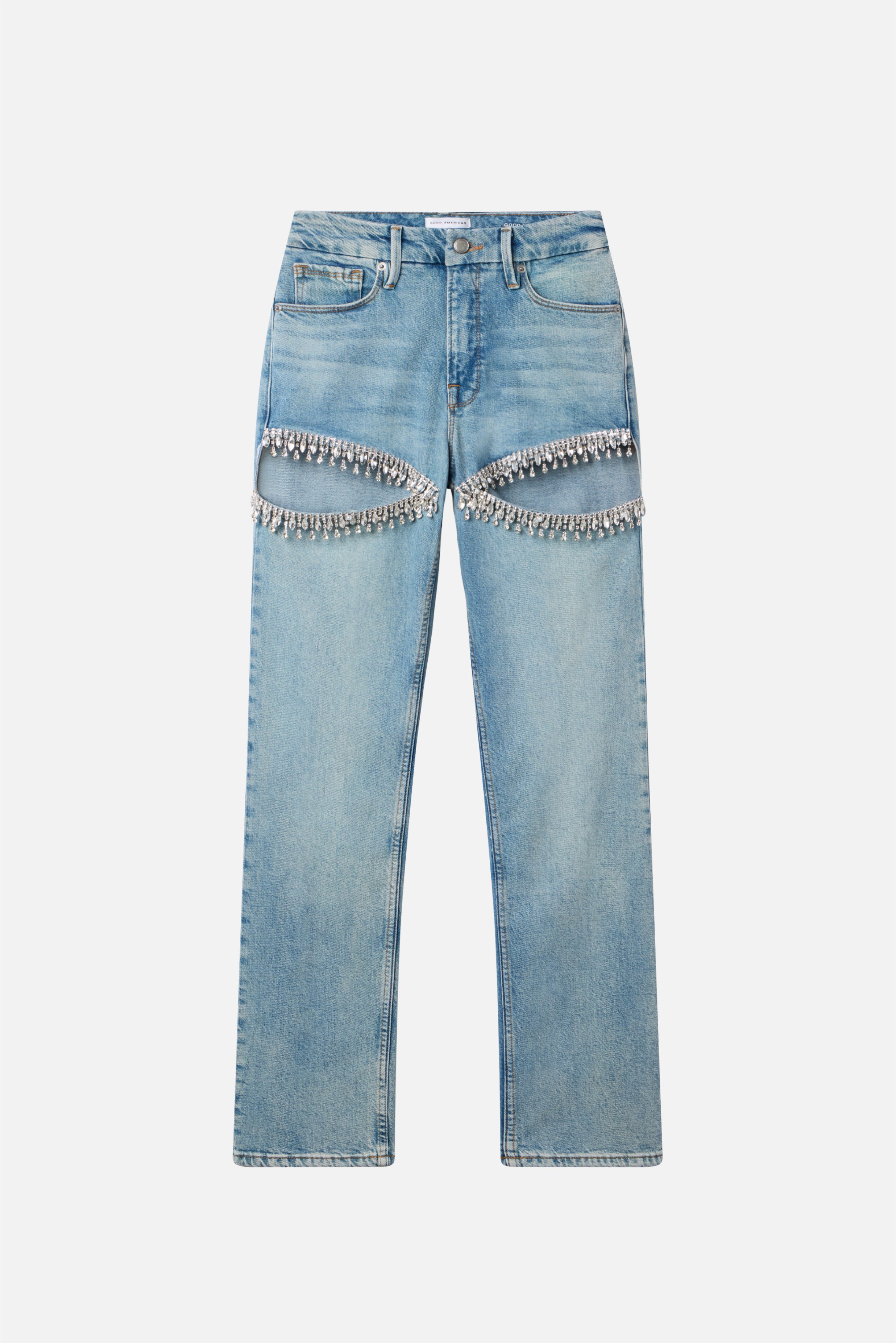 GOOD ICON STRAIGHT DIAMOND JEANS | INDIGO357 – GOOD AMERICAN