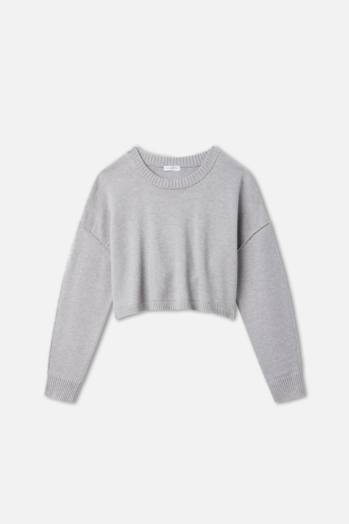COZY KNIT CREW NECK | MELANGE GREY