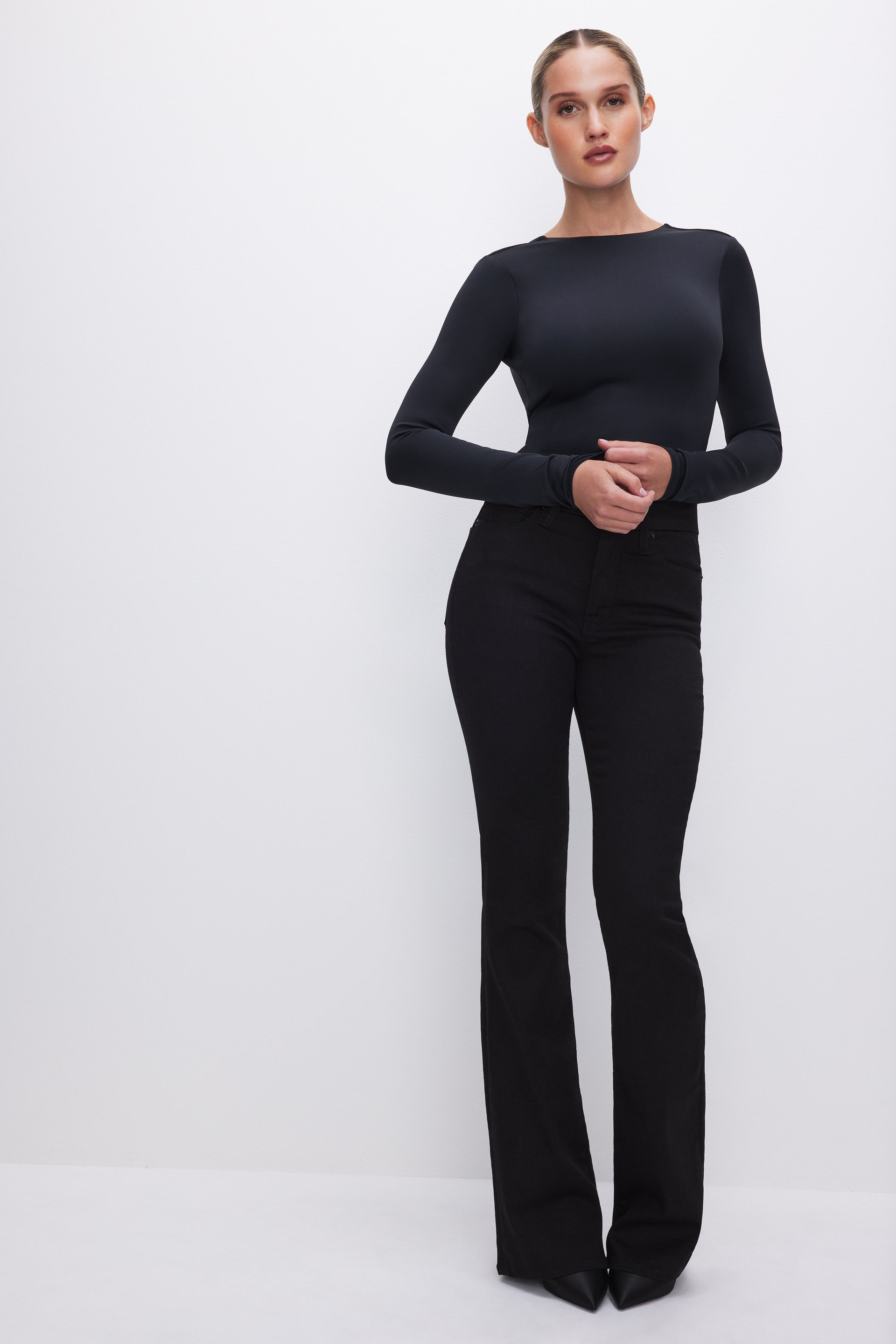 CLASSIC BOOTCUT JEANS BLACK001